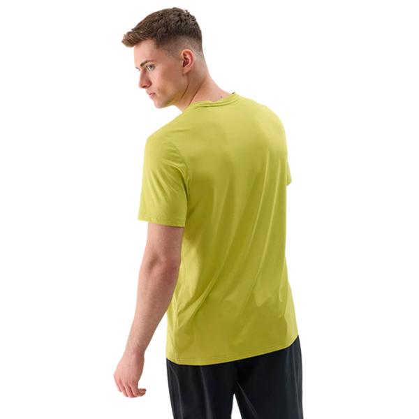 Tricou pentru bărbați 4F 4FWSS24TFTSM598 90% poliester/ Green photo 2