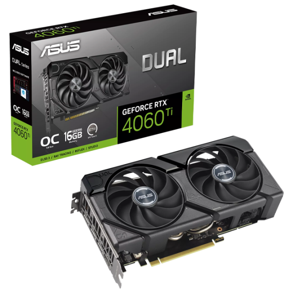 Placă video Asus GeForce RTX 4060 Ti EVO OC Edition PCI Express x8 4.0 / 16 GB photo 6 Placă video Asus GeForce RTX 4060 Ti EVO OC Edition PCI Express x8 4.0 / 16 GB photo 6
