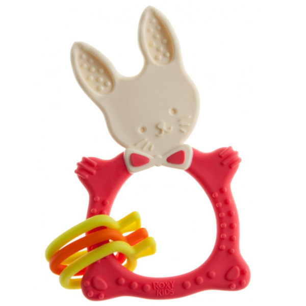 Jucărie pentru dentiție Roxy Kids RBT-001R de la 3 luni photo 1