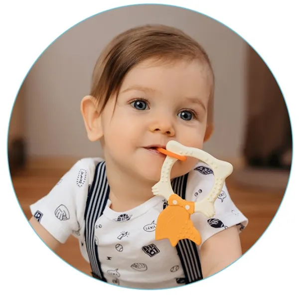 Jucărie pentru dentiție Roxy Kids RBT20031 de la 3 luni photo 3