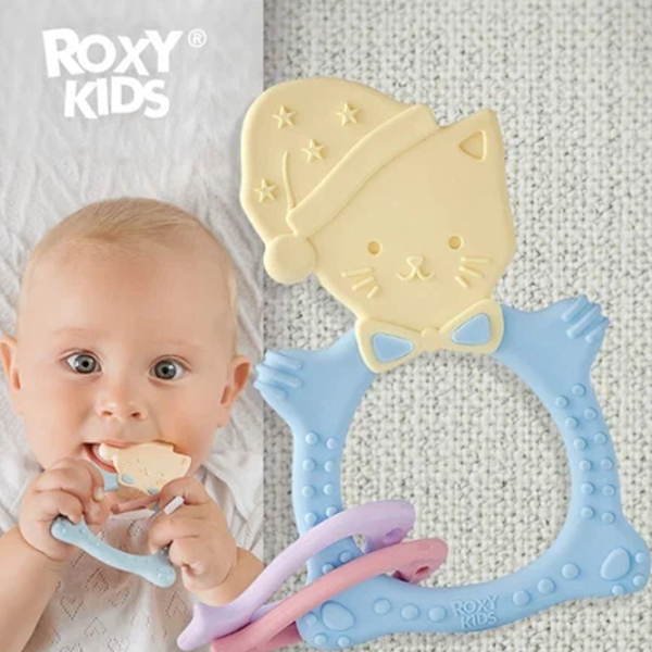 Jucărie pentru dentiție Roxy Kids RMT-001 de la 3 luni photo 6