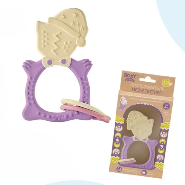 Jucărie pentru dentiție Roxy Kids RMT-002 de la 3 luni photo 2