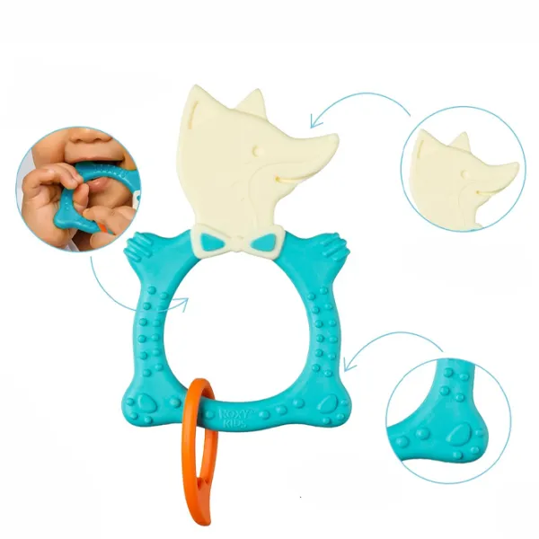 Jucărie pentru dentiție Roxy Kids RSC-001-F de la 3 luni photo 2