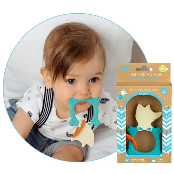 Jucărie pentru dentiție Roxy Kids RSC-001-F de la 3 luni photo 5