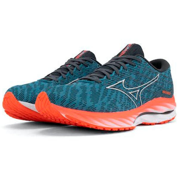 Кроссовки для мужчин Mizuno Wave Rider 26 41/ Blue Red photo 1