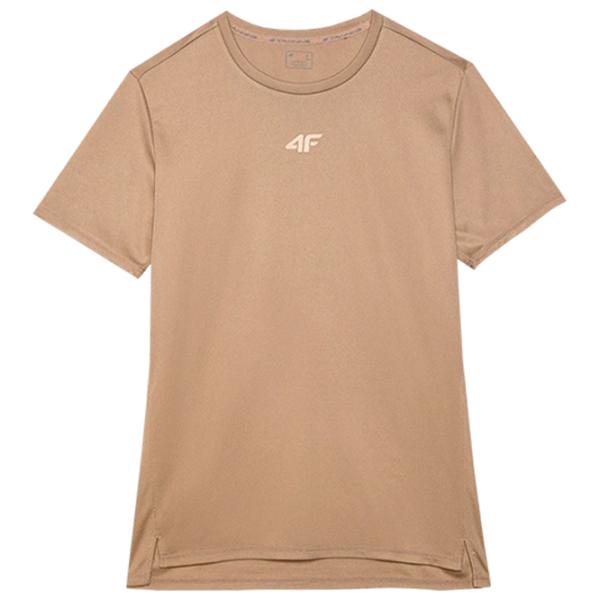 Футболка для мужчин 4F 4FWSS24TFTSM702 100% полиэстер/ Бежевый photo 1