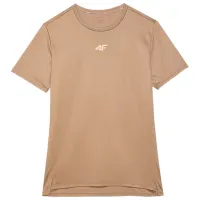 Футболка для мужчин 4F 4FWSS24TFTSM702 100% полиэстер/ Бежевый