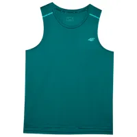 Tricou pentru bărbați 4F 4FWSS24TFTSM841 1% elastan/ Teal