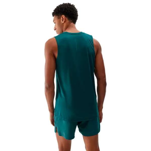 Tricou pentru bărbați 4F 4FWSS24TFTSM841 1% elastan/ Teal photo 3