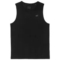 Футболка для мужчин 4F 4FWSS24TFTSM597 90% полиэстер/ Black