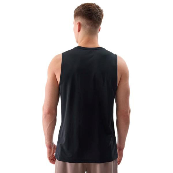 Tricou pentru bărbați 4F 4FWSS24TFTSM597 90% poliester/ Black photo 3