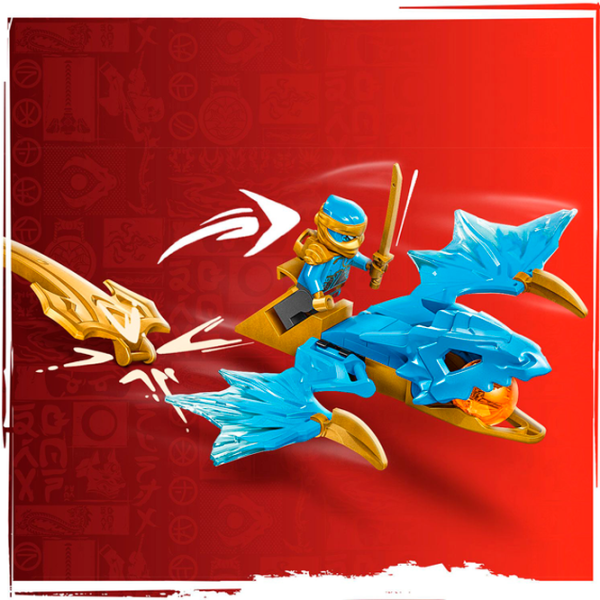 Constructor LEGO Nya's Rising Dragon Strike Figuri/ Blue photo 4 Constructor LEGO Nya's Rising Dragon Strike Figuri/ Blue photo 4