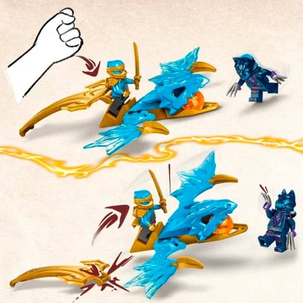 Constructor LEGO Nya's Rising Dragon Strike Figuri/ Blue photo 6 Constructor LEGO Nya's Rising Dragon Strike Figuri/ Blue photo 6