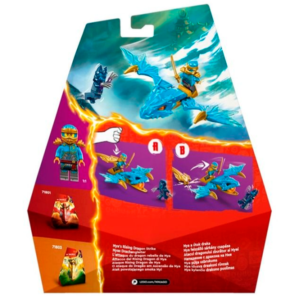 Constructor LEGO Nya's Rising Dragon Strike Figuri/ Blue photo 10 Constructor LEGO Nya's Rising Dragon Strike Figuri/ Blue photo 10