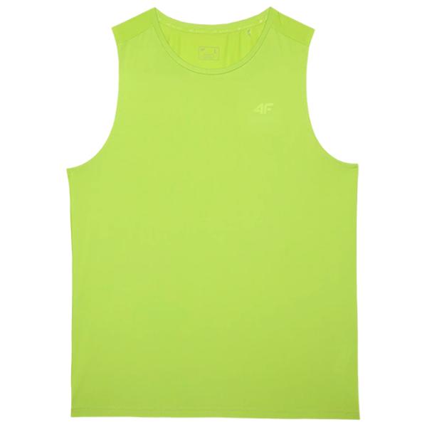 Tricou pentru bărbați 4F 4FWSS24TFTSM597 90% poliester/ Green photo 1