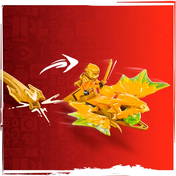 Constructor LEGO Arin's Rising Dragon Strike Dragon/ Yellow photo 8 Constructor LEGO Arin's Rising Dragon Strike Dragon/ Yellow photo 8