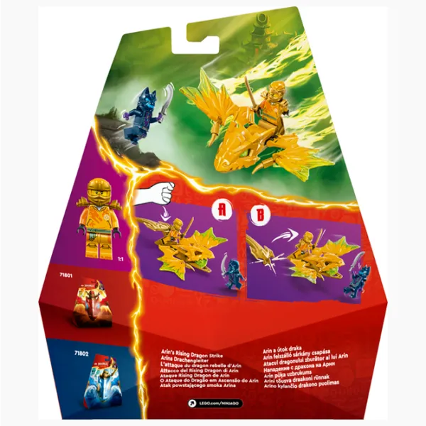 Constructor LEGO Arin's Rising Dragon Strike Dragon/ Yellow photo 11 Constructor LEGO Arin's Rising Dragon Strike Dragon/ Yellow photo 11