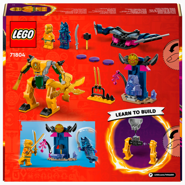 Constructor LEGO Arin's Battle Mech Robot/ Multicolor photo 10