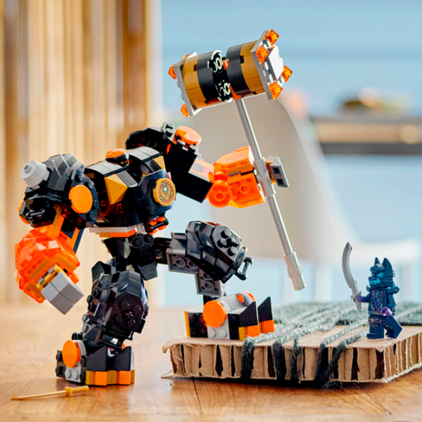 Constructor LEGO Cole's Elemental Earth Mech Robot/ Multicolor photo 8