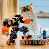 Constructor LEGO Cole's Elemental Earth Mech Robot/ Multicolor photo 8