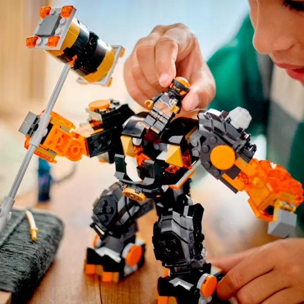 Constructor LEGO Cole's Elemental Earth Mech Robot/ Multicolor photo 10