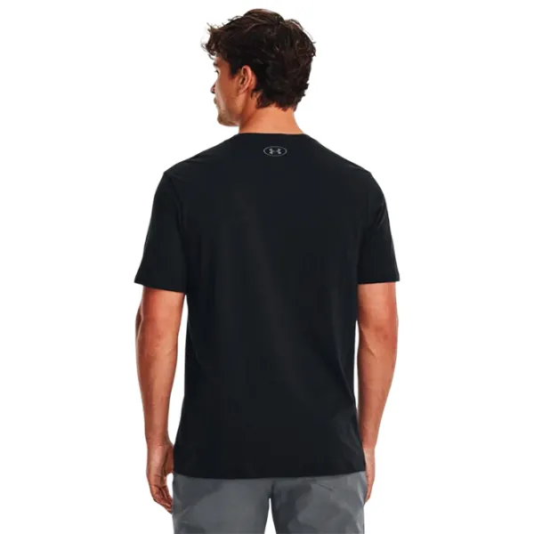 Футболка для мужчин Under Armour 1379451-001 40% полиэстер/ Black photo 2 Футболка для мужчин Under Armour 1379451-001 40% полиэстер/ Black photo 2