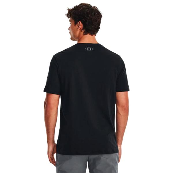 Футболка для мужчин Under Armour 1379451-001 40% полиэстер/ Black photo 2 Футболка для мужчин Under Armour 1379451-001 40% полиэстер/ Black photo 2