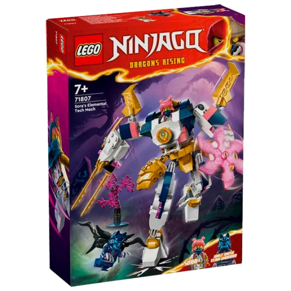 Constructor LEGO Sora's Elemental Tech Mech Robot/ Multicolor photo 1