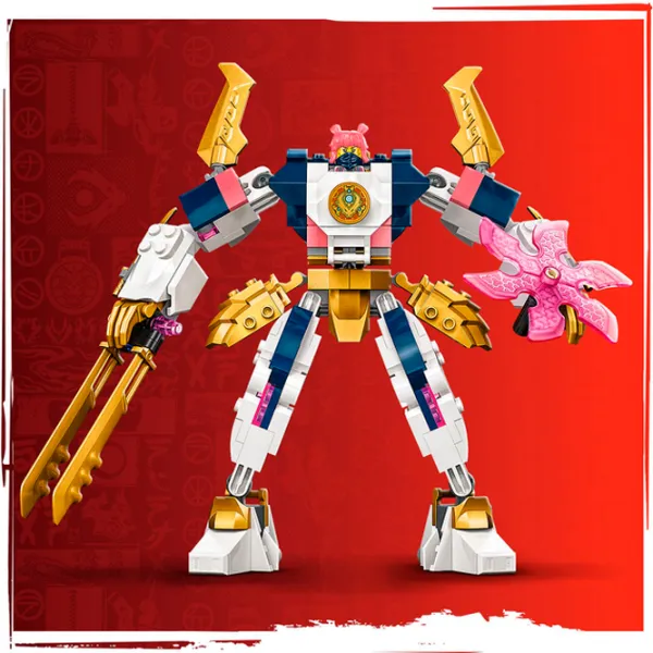 Constructor LEGO Sora's Elemental Tech Mech Robot/ Multicolor photo 11