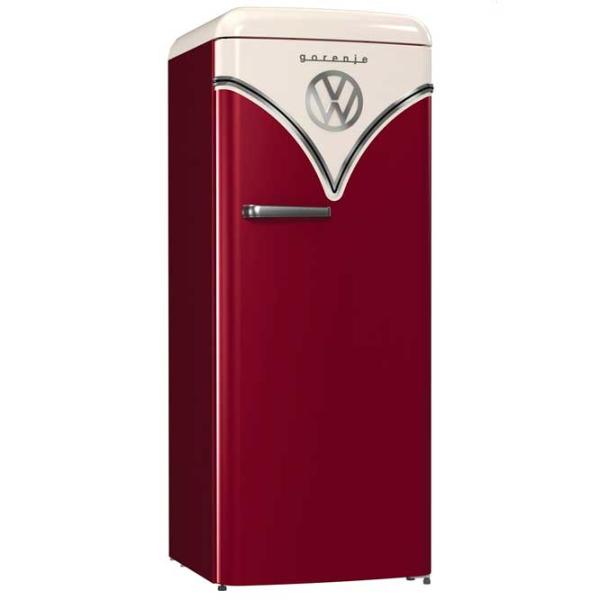 Frigider Gorenje Retro OBRB615DR cu congelator sus 247 l / 152.2 cm / Red photo 2