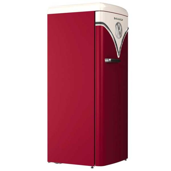 Frigider Gorenje Retro OBRB615DR cu congelator sus 247 l / 152.2 cm / Red photo 3