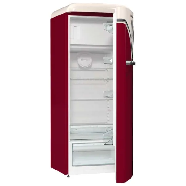 Frigider Gorenje Retro OBRB615DR cu congelator sus 247 l / 152.2 cm / Red photo 5
