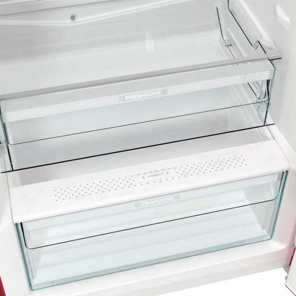 Frigider Gorenje Retro OBRB615DR cu congelator sus 247 l / 152.2 cm / Red photo 9