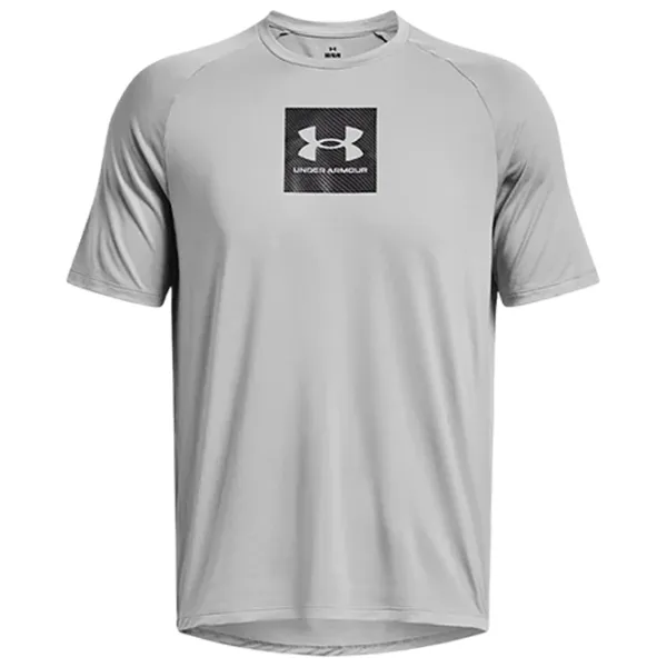 Tricou pentru bărbați Under Armour 1380785-011 100% poliester/ Gray photo 1