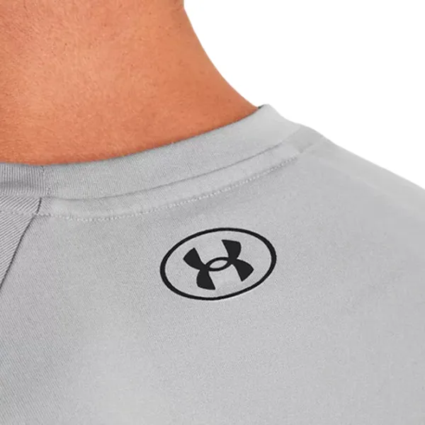 Tricou pentru bărbați Under Armour 1380785-011 100% poliester/ Gray photo 5