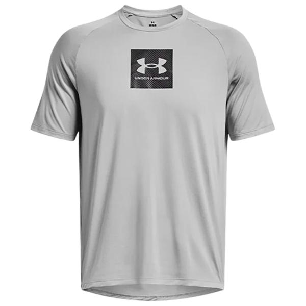 Tricou pentru bărbați Under Armour 1380785-011 100% poliester/ Gray photo 1
