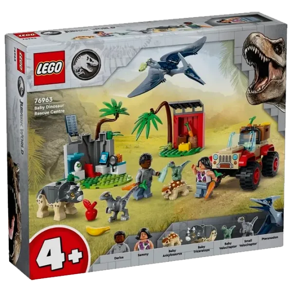 Constructor LEGO Baby Dinosaur Rescue Center Dinozaur/ Multicolor photo 1