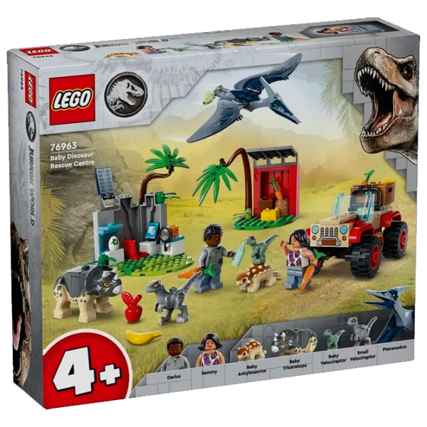 Constructor LEGO Baby Dinosaur Rescue Center Dinozaur/ Multicolor photo 1