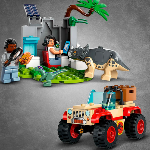 Constructor LEGO Baby Dinosaur Rescue Center Dinozaur/ Multicolor photo 6