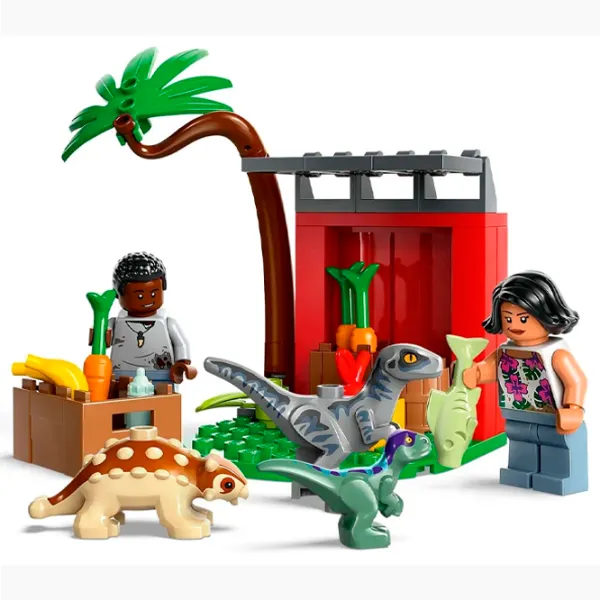 Constructor LEGO Baby Dinosaur Rescue Center Dinozaur/ Multicolor photo 8