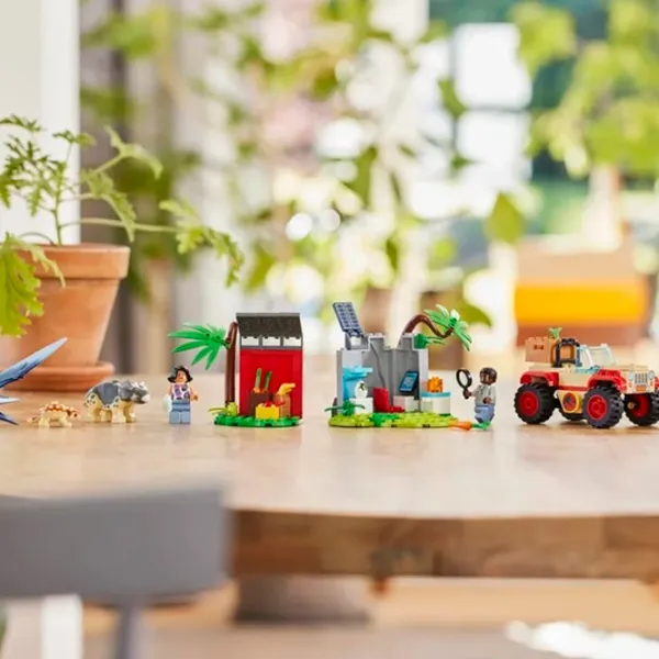 Constructor LEGO Baby Dinosaur Rescue Center Dinozaur/ Multicolor photo 9