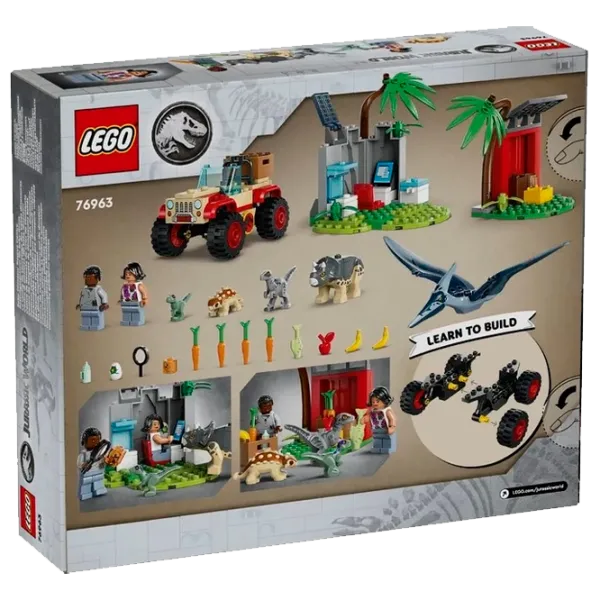 Constructor LEGO Baby Dinosaur Rescue Center Dinozaur/ Multicolor photo 11