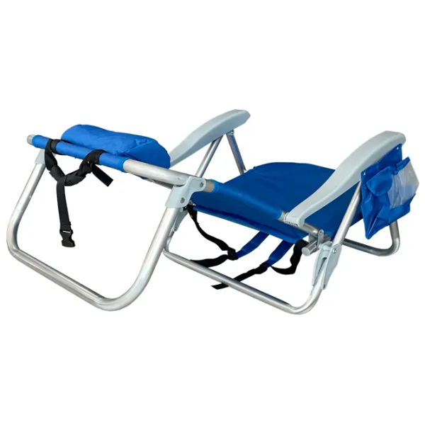 Scaun de grădină Worker C4005 Metal/ Poliester/ Blue Gray photo 5