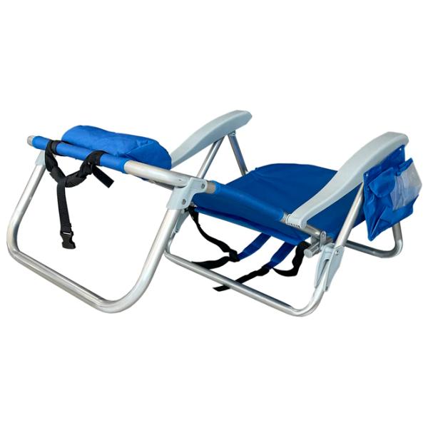 Scaun de grădină Worker C4005 Metal/ Poliester/ Blue Gray photo 5