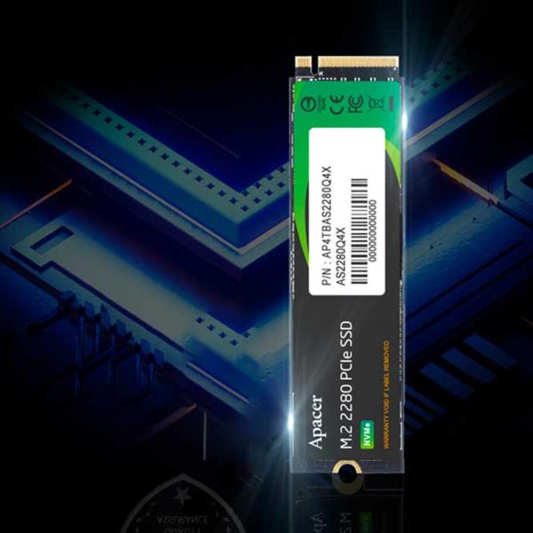 SSD Apacer AS2280Q4X 1 ТБ M.2 NVMe photo 4