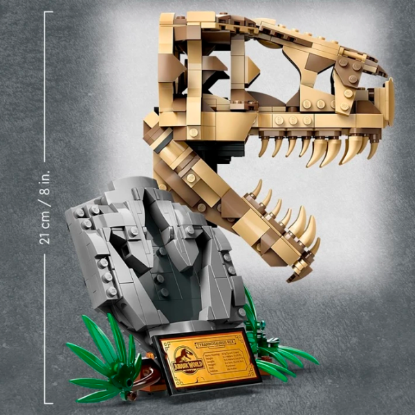 Constructor LEGO Dinosaur Fossils T. rex Skull Dinozaur/ Multicolor photo 4