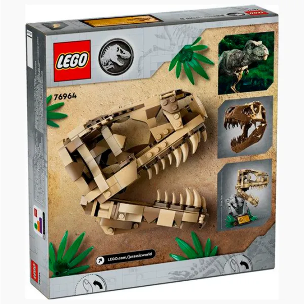 Constructor LEGO Dinosaur Fossils T. rex Skull Dinozaur/ Multicolor photo 6