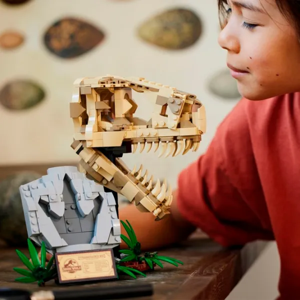 Constructor LEGO Dinosaur Fossils T. rex Skull Dinozaur/ Multicolor photo 7