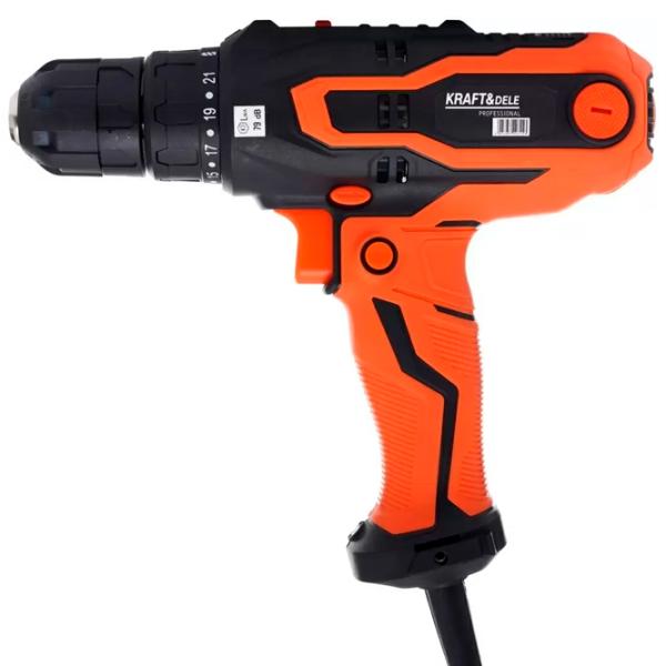 Дрель-шуруповерт Kraft&Dele KD1664 900 Вт/ 1800 об/ мин photo 1