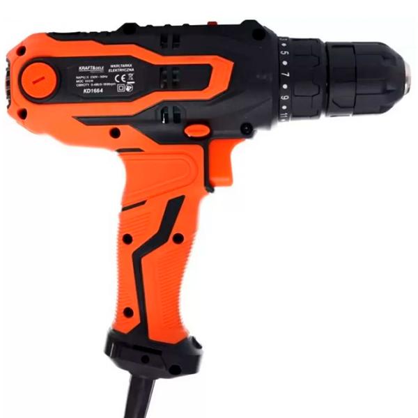 Дрель-шуруповерт Kraft&Dele KD1664 900 Вт/ 1800 об/ мин photo 5